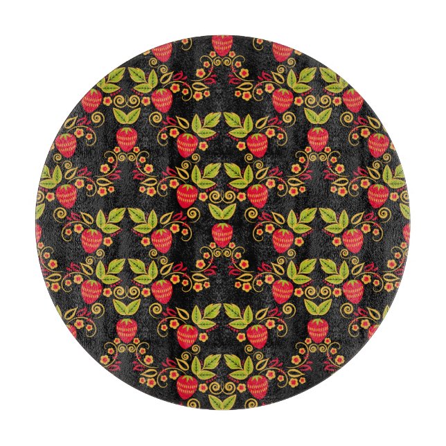 Khokhloma ryska Berries: Traditional Stil (Framsidan)