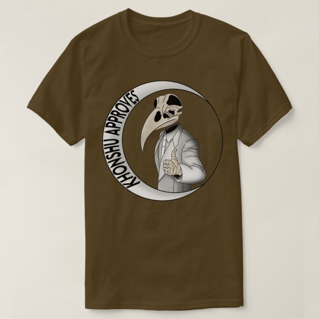 Khonshu godkänner 1 t shirt (Design framsida)