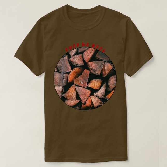 Khop mig Wood 1 T Shirt (Design framsida)