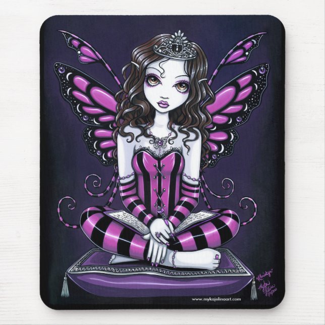 "Khristyn" rosa Princess Fe Konst Mousepad Musmatta (Framsidan)