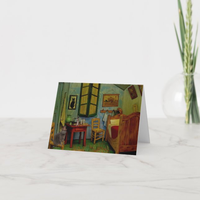 KHS Phinny Greeting Card-Pierce's Cat 3-25 Kort (Framsida)