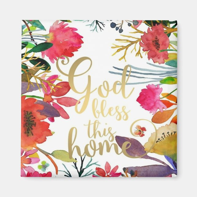 KHS Välsigna dig - hemmagnet Magnet (Framsidan)