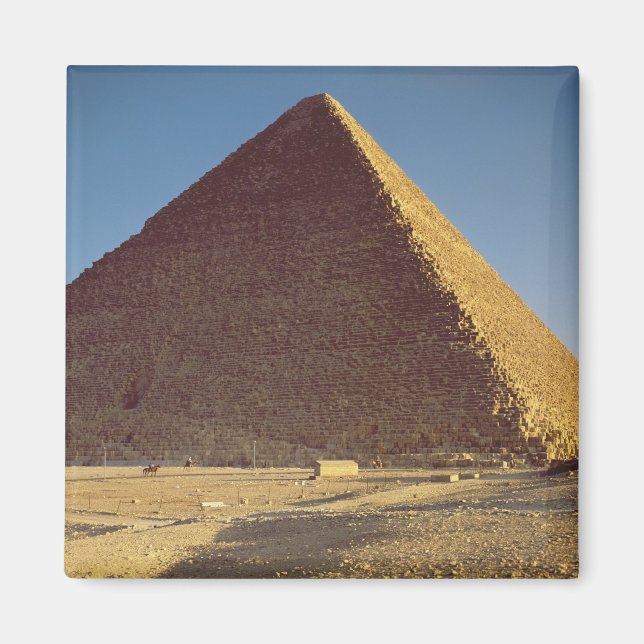 Khufu Gamla Khufu-Underbarens pyramid Magnet (Framsidan)