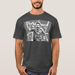 Khvicha Kvaratskhelia in greyscale TShirt T Shirt