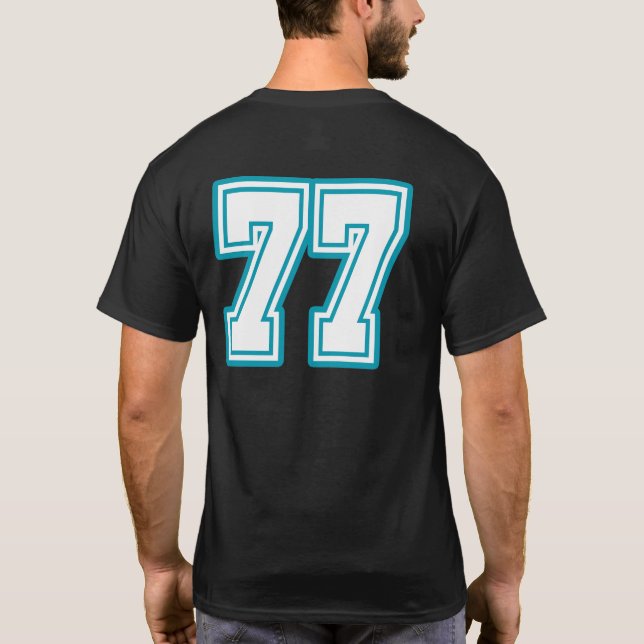 Khvicha Kvaratskhelia T Shirt (Baksida)