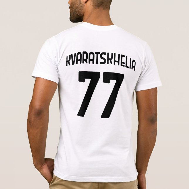 Khvicha Kvaratskhelia T-Shirt (Baksida)
