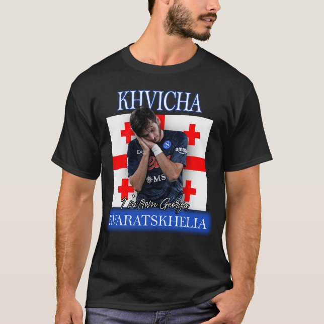 Khvicha Kvaratskhelia T Shirt (Framsida)