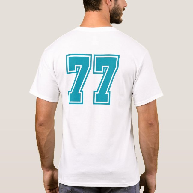 Khvicha Kvaratskhelia T Shirt (Baksida)