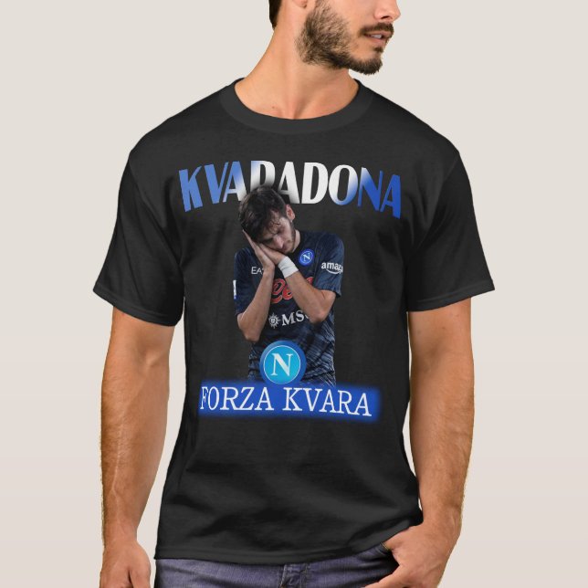 Khvicha Kvaratskhelia T Shirt (Framsida)