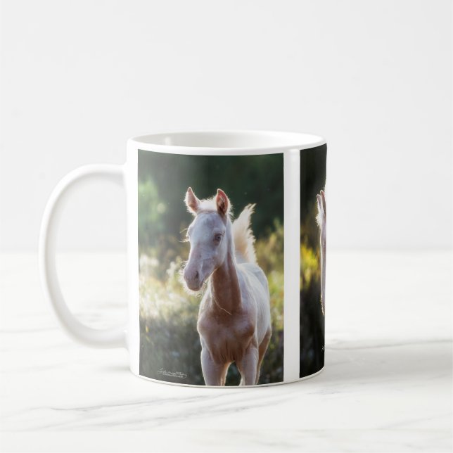 Ki Cremello Thoroughborn Colt Kaffemugg (Vänster)