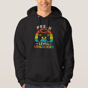Ki för olåst videospelare på Back to school-nivå Hoodie