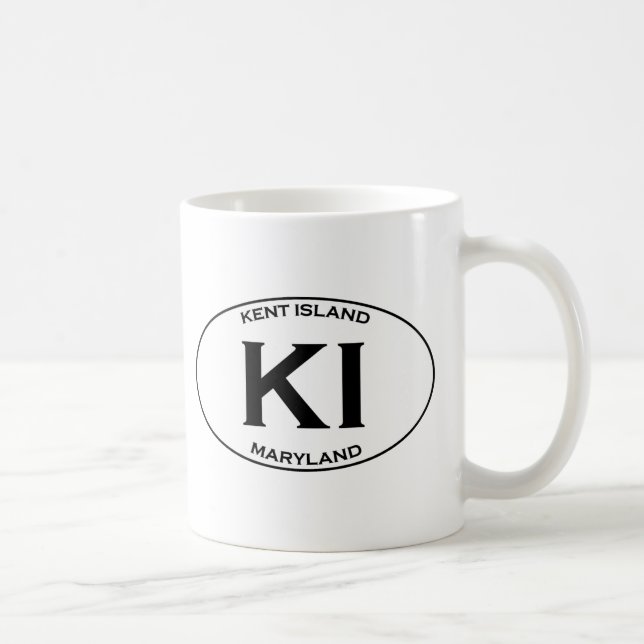 KI - Kent ö Maryland Kaffemugg (Höger)