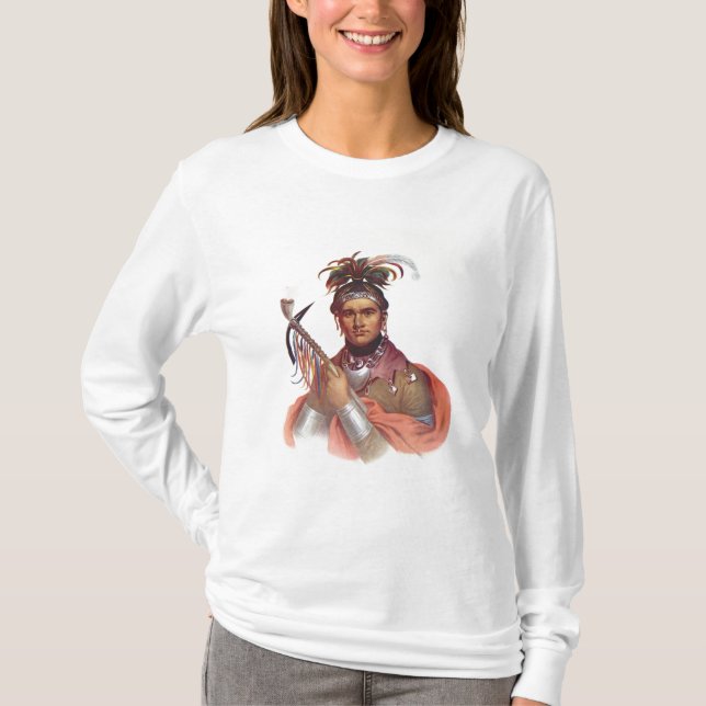 Ki-På-Twog-Ky eller "Complanter", en Senecachef T-shirt (Framsida)