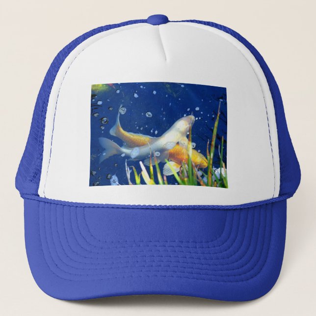 Ki pond Blue hat Truckerkeps (Framsida)