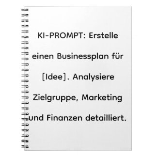 ​KI-Software-Tool: Businessplan-Generator 2026 Anteckningsbok