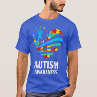 Ki-stöd för autism t shirt