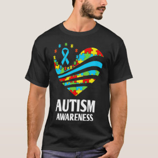Ki-stöd för autism t shirt