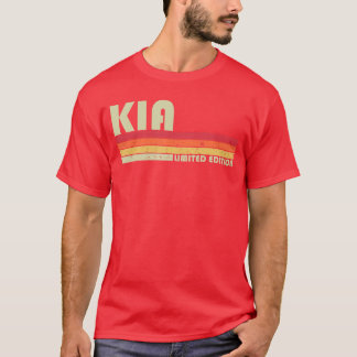 KIA Namn Personlig Retro Vintage 80-tal 90-tal Föd T Shirt