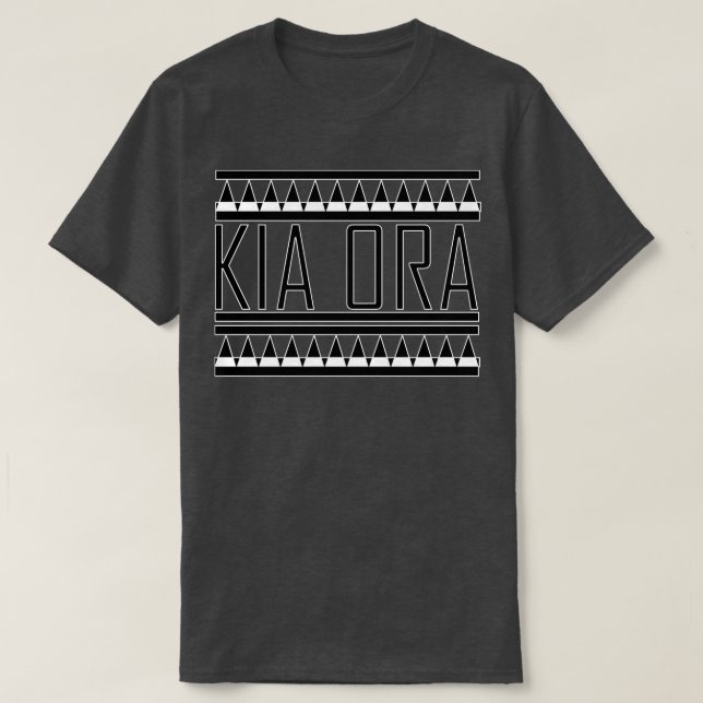 Kia Ora 1 T Shirt (Design framsida)