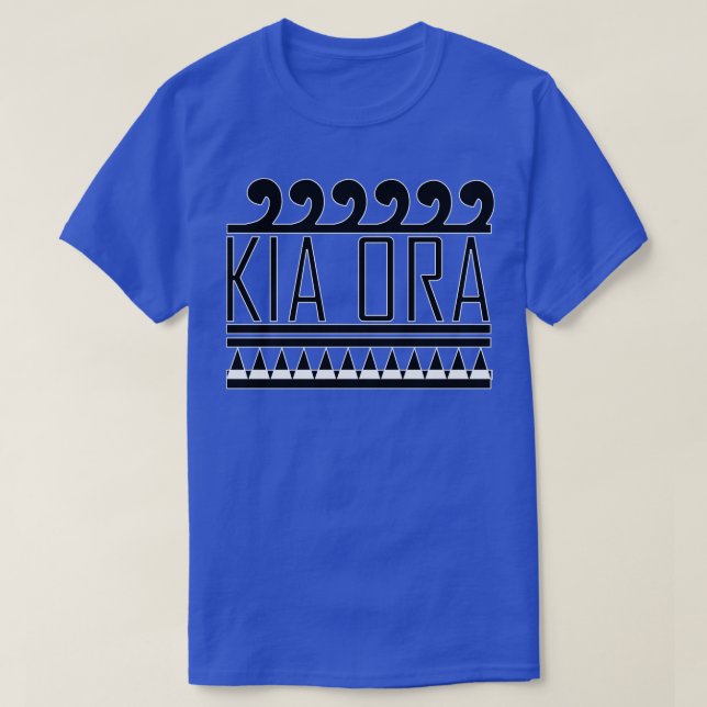 Kia Ora 2 T Shirt (Design framsida)