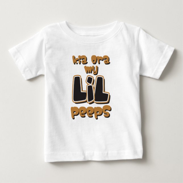 Kia Ora min LIL-pip Tee Shirt (Framsida)