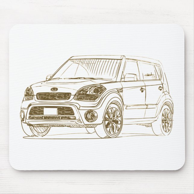 Kia Soul 2012 Musmatta (Framsidan)