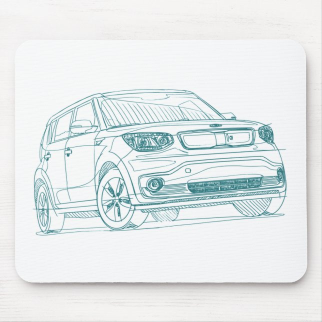 Kia Soul EV 2015 Musmatta (Framsidan)