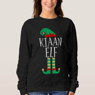 Kiaan-älgfamiljens matchande julpyjamas t shirt
