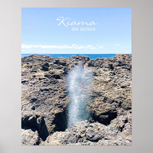 Kiama Blohel NSW Australien Poster (Framsidan)