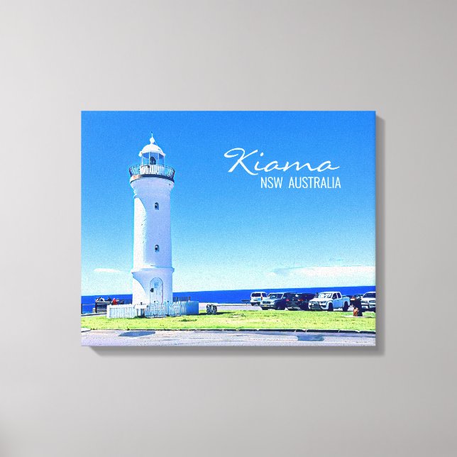 Kiama fyr NSW Australien Canvastryck (Framsida)