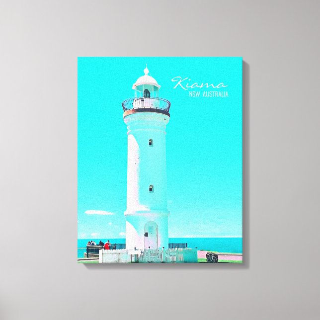 Kiama fyr NSW Australien Canvastryck (Framsida)