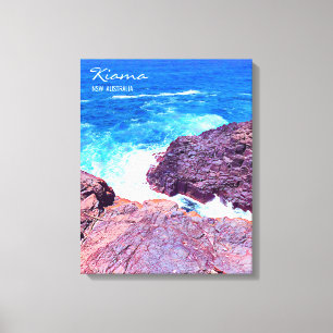 Kiama South Kusten NSW Australien Canvastryck