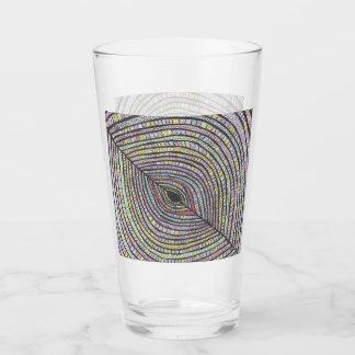 Kian | Abstrakt Handritad Konst Glas