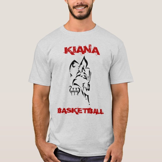 Kiana lodjurbasket tee (Framsida)