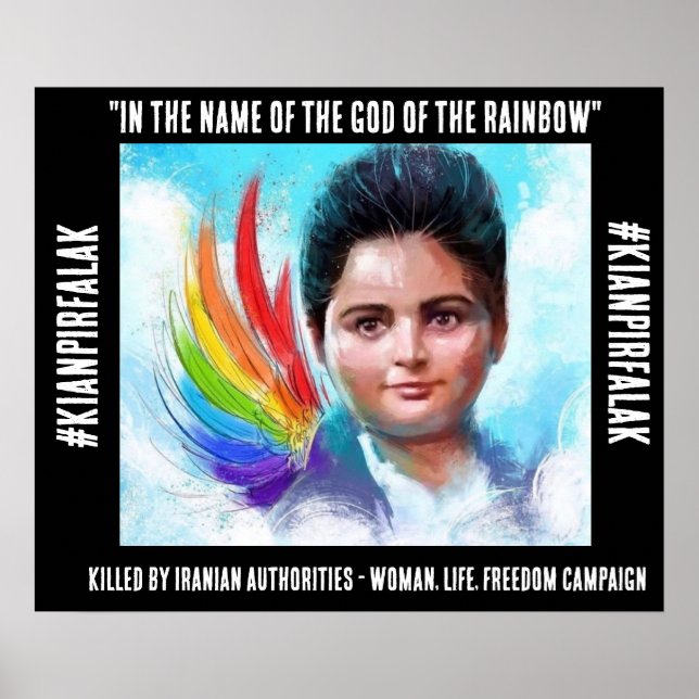 #Kianpirfalak-protester poster (Framsidan)