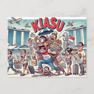 Kiasu Spirit i Singapore - Bestämning av vykort