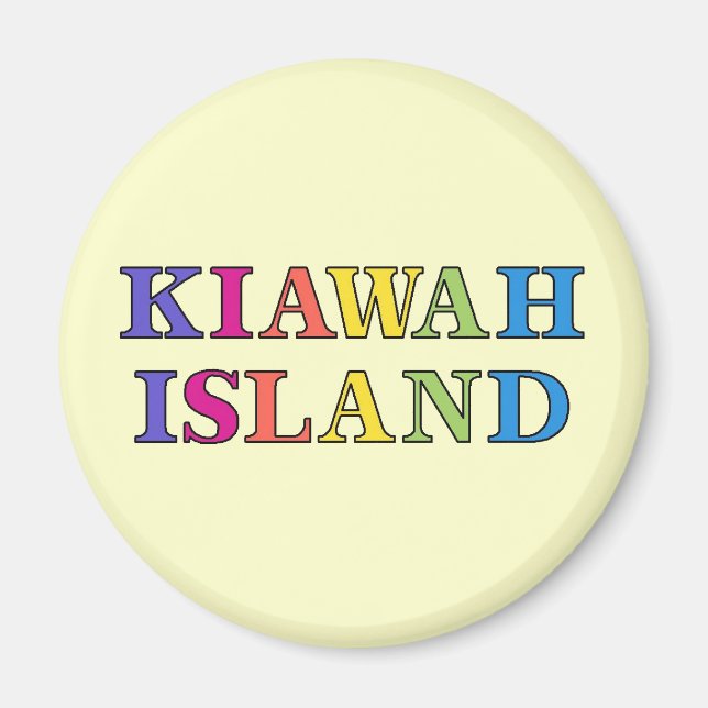 Kiawah Island Magnet (Framsidan)