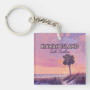 Kiawah Island South Carolina Beach Handflatan Träd