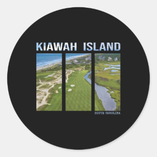 Kiawah Island South Carolina Family Golf Vacation Runt Klistermärke