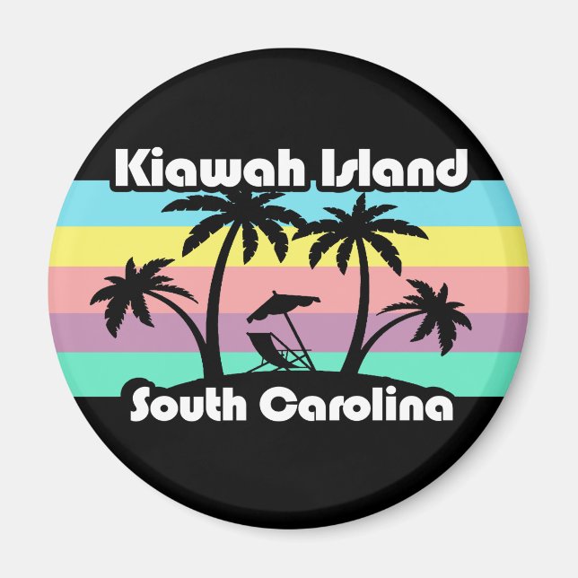 Kiawah Island South Carolina Magnet (Framsidan)