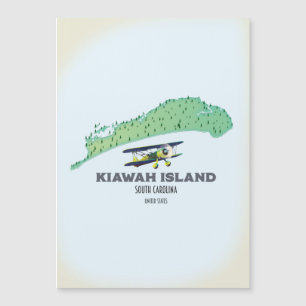 Kiawah Island South Carolina USA karta