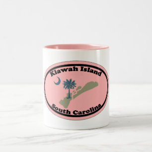 Kiawah Island. Två-Tonad Mugg