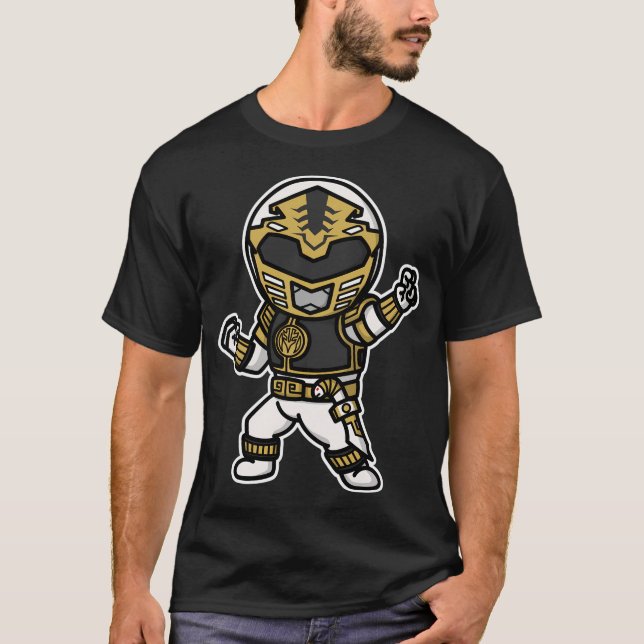 Kibaranger Gosei Sentai Dairanger Chibi Kawaii Sty T Shirt (Framsida)
