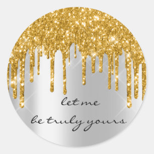 Kibibi, låt vara.. Företag Guld Silver Drives Runt Klistermärke