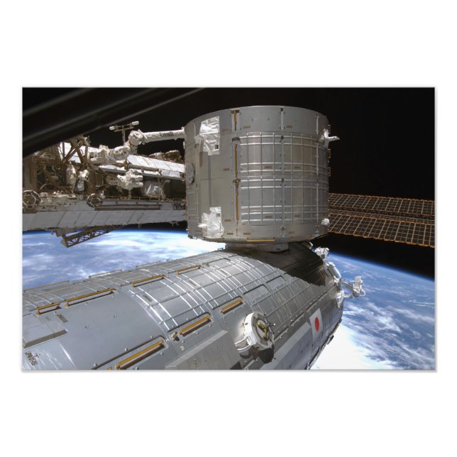 Kibo Japansk trycksatt modul 2 Fototryck (Framsidan)