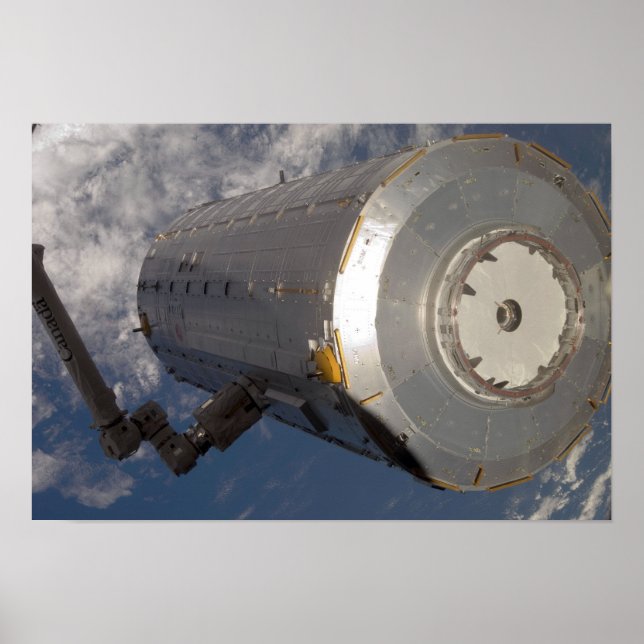 Kibo Japansk trycksatt modul 3 Poster (Framsidan)