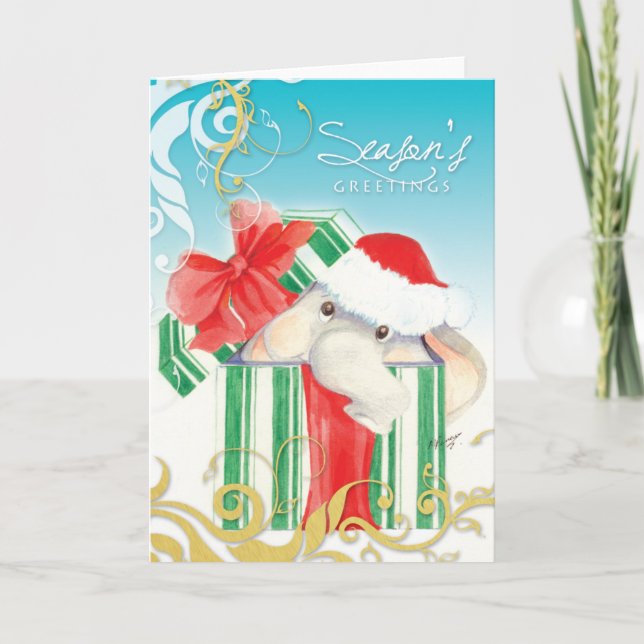 Kiboko klirr helgkort (Framsida)