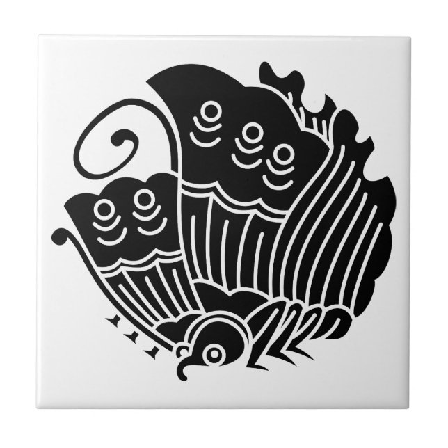 Kichiemon Nakamura Kakelplatta (Framsidan)