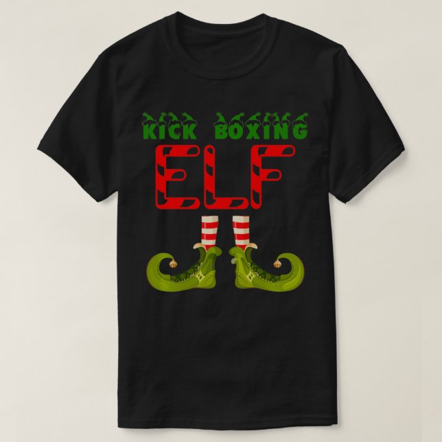 Kick Boing Elf Coola Group Matching Family Christm T Shirt (Design framsida)