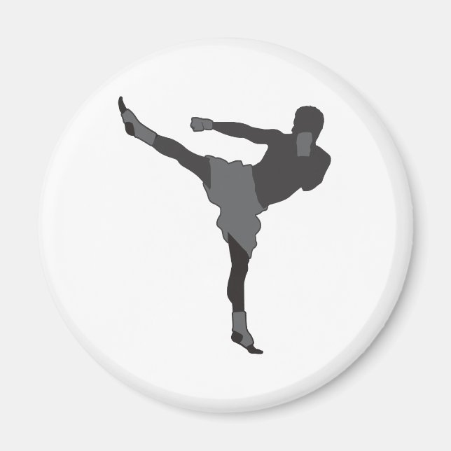 Kick Boxer Magnet (Framsidan)